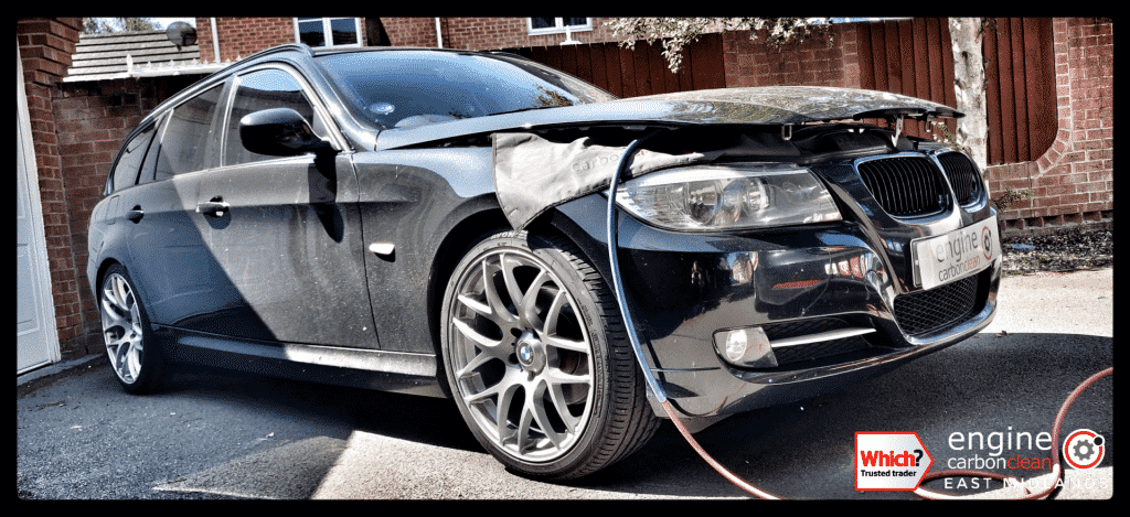 Diagnostic Consultation and Engine Carbon Clean on a BMW 318d (2011 - 108,801 miles)