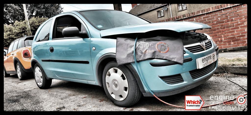 Diagnostic Consultation and Engine Carbon Clean - 17 yr old Vauxhall Corsa 1.0 petrol (85,603miles)