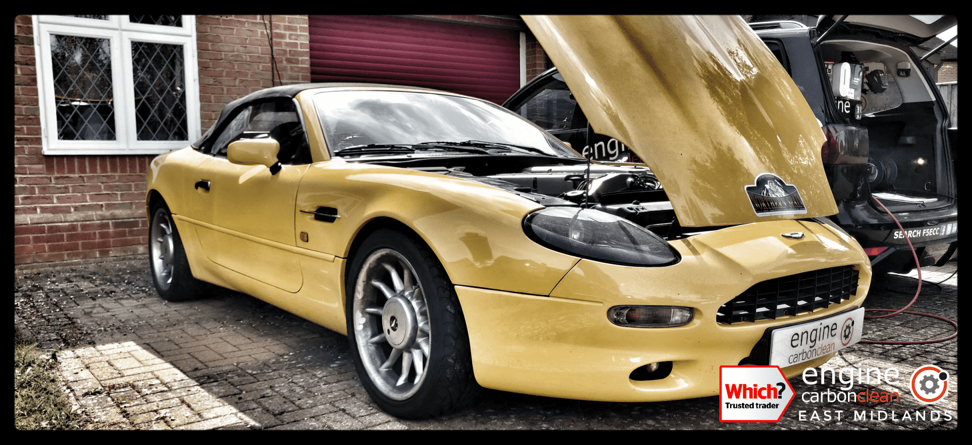 MOT Pass for this Aston Martin DB7 after an Engine Carbon Clean