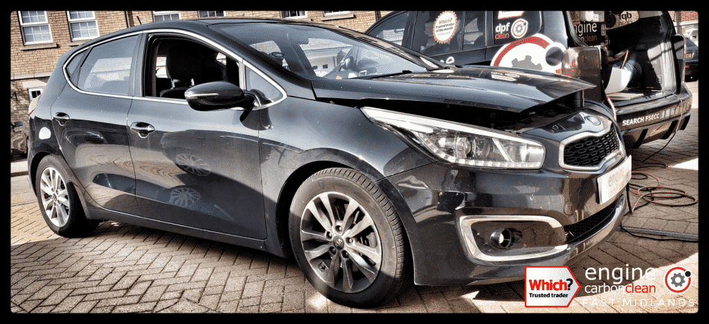 Diagnostic Consultation and Engine Carbon Clean on a Kia Cee'd 1.6d (2016 - 77,120 miles)