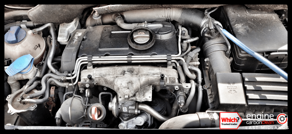 VW Touran 2.0 TDI (2005 – 201,289 miles) with poor fuel economy - diagnostic & Engine Carbon Clean