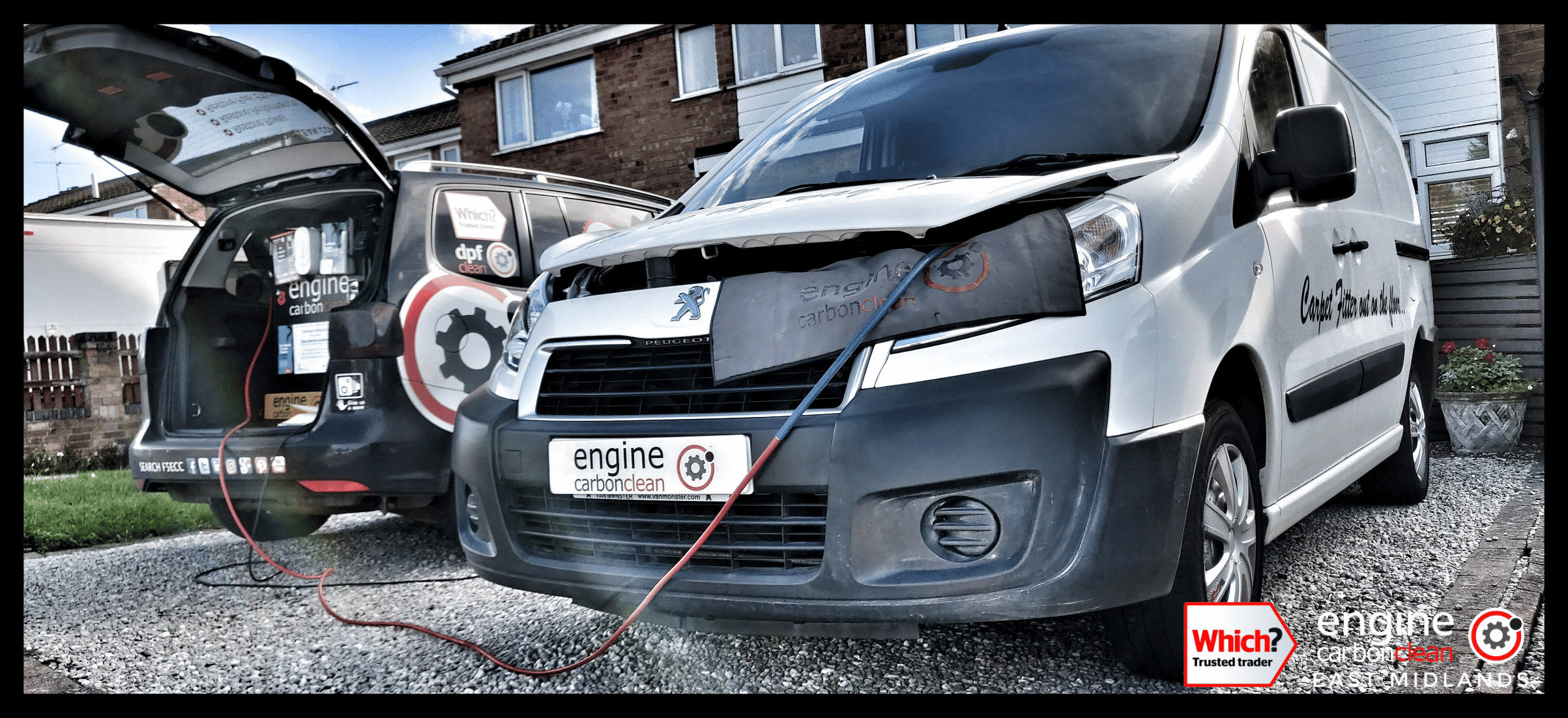 Pedal Sensors causing juddering on a Peugeot Expert 1.6 (2014 - 95,663 miles) - diagnostic and Engine Carbon Clean
