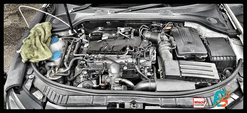audi A3 engine carbon clean copy