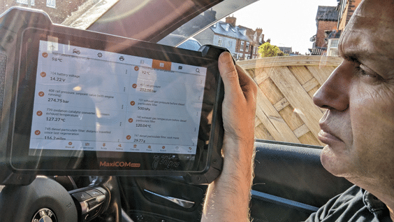 DPF Cleaning20231018_094344204 live diagnostics