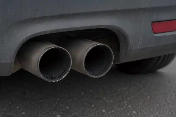 smoke from exhaust