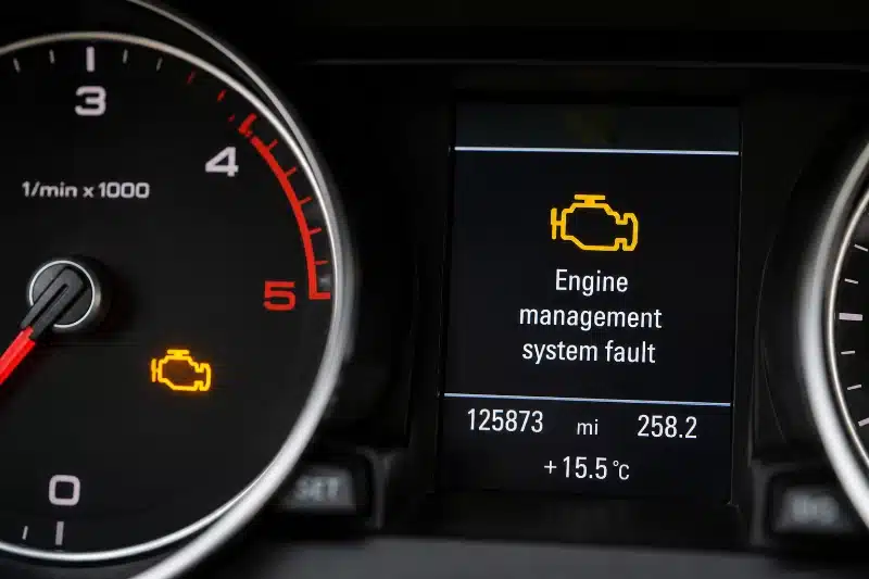 engine management light on